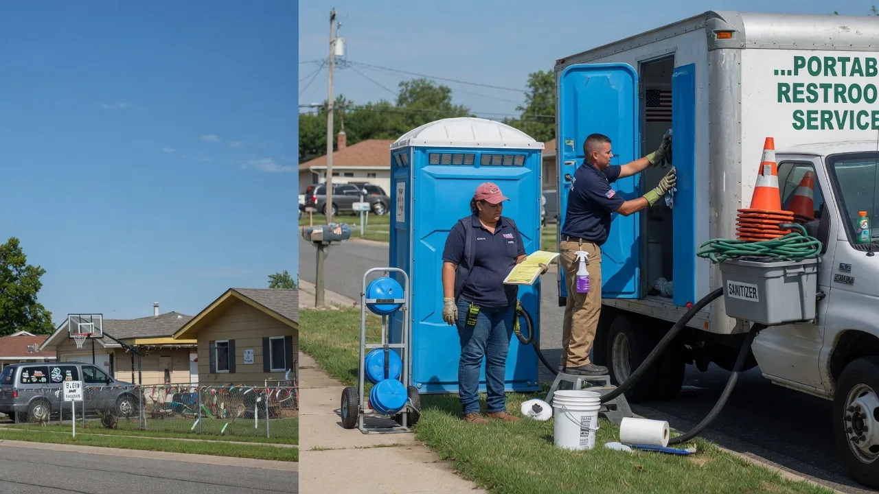 Portable Toilet Rental in Dearing, KS near me